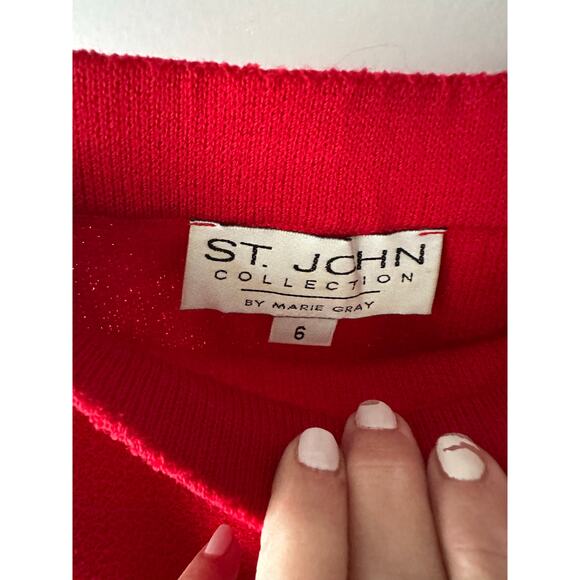 St.John suit jacket size 2 skirt size 6 . - Picture 15 of 15